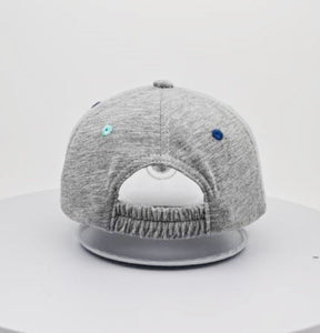 Baby Hat - Grey Dino