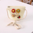 Load image into Gallery viewer, Hat &amp; Bag Set - Summer Flowers