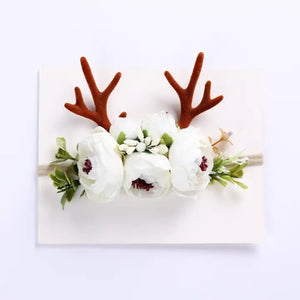 Flower Headbands - Christmas
