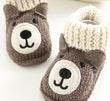 Load image into Gallery viewer, Bear Hat and Booties Set