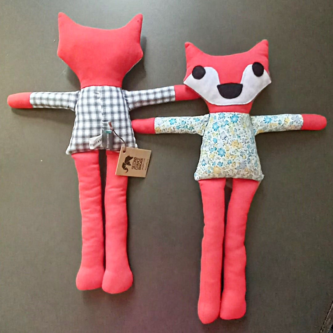 Handmade Toys - Fox and Owl