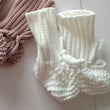 Load image into Gallery viewer, Booties - Handknit, organic cotton